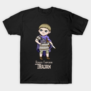 Conqueror of the Ancient World: A Regal Design Honoring Emperor Trajan T-Shirt